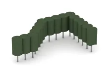 Gumová palisáda