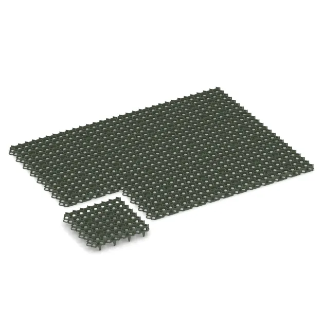 Typische Verlegung oder Einbausituation für den Artikel 3634 von WARCO - Stabilizačná plastová mriežka, Farbton Matná zelená in der Abmessung 476 x 476 x 40 mm.