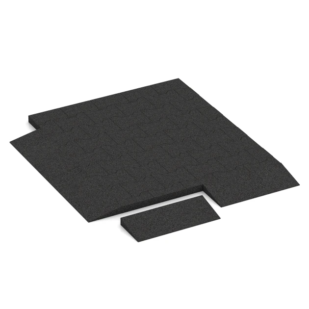 Typische Verlegung oder Einbausituation für den Artikel 2242 von WARCO - Prahová rampa 50 × 4,3 cm, Farbton Antracit in der Abmessung 500 x 200 x 43/8 mm.