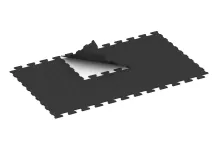 Gumová dlažba – dvojité T / H