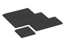 Corner tile (two chamfered sides)