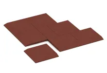 Corner tile (two chamfered sides)