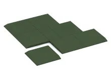 Corner tile (two chamfered sides)