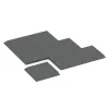 Typische Verlegung oder Einbausituation für den Artikel 0472 von WARCO - Corner tile (two chamfered sides), Farbton Šedý bridlica in der Abmessung 500 x 500 x 40 mm.