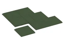 Corner tile (two chamfered sides)