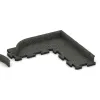 Typische Verlegung oder Einbausituation für den Artikel 2260 von WARCO - Wall protection - skirting board, Farbton Tmavý šedý granit in der Abmessung 750 x 80 x 20 mm.
