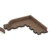 Typische Verlegung oder Einbausituation für den Artikel 2261 von WARCO - Wall protection - skirting board, Farbton Kôra a Basto in der Abmessung 750 x 80 x 20 mm.