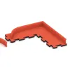 Typische Verlegung oder Einbausituation für den Artikel 4285 von WARCO - Wall protection - skirting board, Farbton Svetlooranžová červená in der Abmessung 750 x 80 x 20 mm.