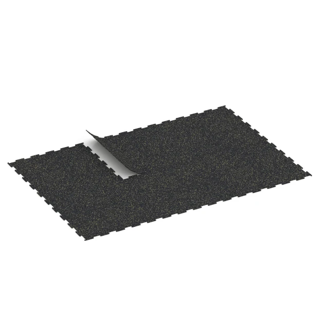 Typische Verlegung oder Einbausituation für den Artikel 6454 von WARCO - Športová podlaha Kompakt, Farbton Ľahko žlto posypaná in der Abmessung 100 × 100 × 0,8 cm.