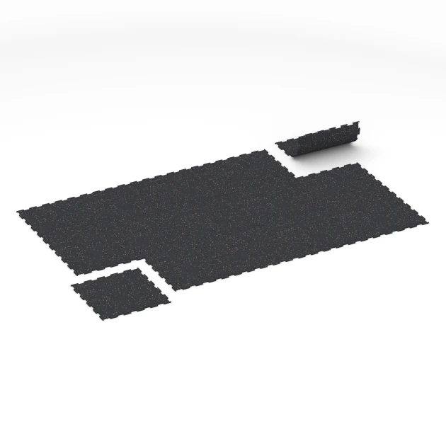 Typische Verlegung oder Einbausituation für den Artikel 6456 von WARCO - Športová podlaha Kompakt, Farbton Ľahko červené posypané in der Abmessung 50 × 50 × 0,8 cm.