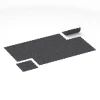 Typische Verlegung oder Einbausituation für den Artikel 6458 von WARCO - Športová podlaha Kompakt, Farbton Lehko sivá posypaná in der Abmessung 50 × 50 × 0,8 cm.