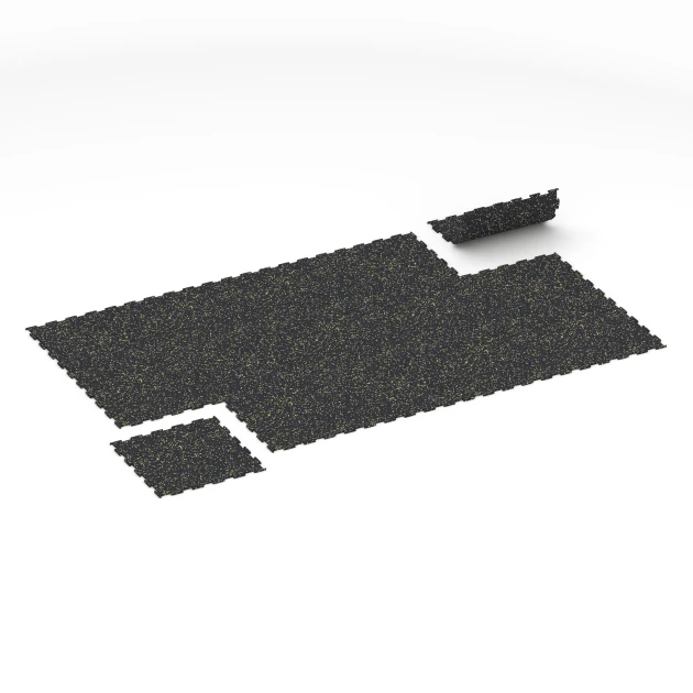 Typische Verlegung oder Einbausituation für den Artikel 6460 von WARCO - Športová podlaha Kompakt, Farbton Ľahko žlto posypaná in der Abmessung 50 × 50 × 0,8 cm.