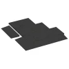 Typische Verlegung oder Einbausituation für den Artikel 2428 von WARCO - Prahová rampa 75 cm, Farbton Antracit in der Abmessung 75 x 30 cm | 8 < 40 mm.