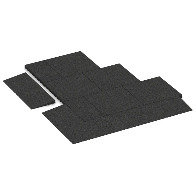 Typische Verlegung oder Einbausituation für den Artikel 2428 von WARCO - Prahová rampa 75 cm, Farbton Antracit in der Abmessung 75 x 30 cm | 8 < 40 mm.