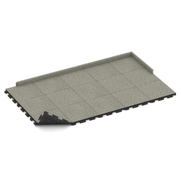 Typische Verlegung oder Einbausituation für den Artikel 1290 von WARCO - Terasa dlaždica Classic, Farbton Svetlý granit in der Abmessung 500 x 500 x 40 mm.