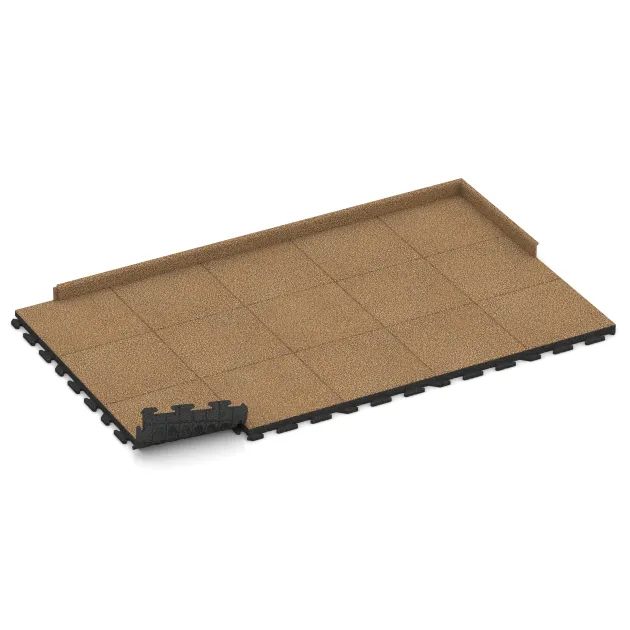 Typische Verlegung oder Einbausituation für den Artikel 1443 von WARCO - Paving slab, Farbton Maroko in der Abmessung 500 x 500 x 50 mm.