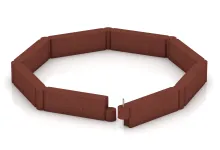 Gumený modulárny blok