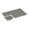 Typische Verlegung oder Einbausituation für den Artikel 1020 von WARCO - Športová podlaha Kompakt, Farbton Šedý granit in der Abmessung 970 x 970 x 8 mm.