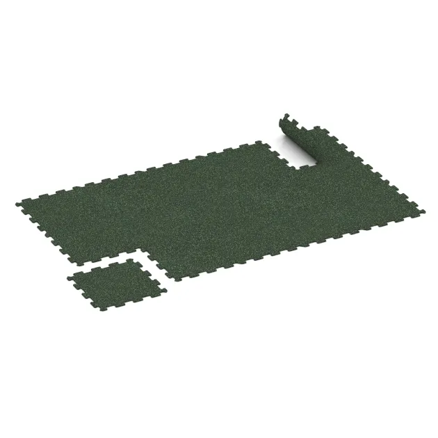 Typische Verlegung oder Einbausituation für den Artikel 0885 von WARCO - Športová podlaha Kompakt, Farbton Anglická tráva in der Abmessung 485 x 485 x 8 mm.