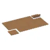 Typische Verlegung oder Einbausituation für den Artikel 0962 von WARCO - Športová podlaha Kompakt, Farbton Terra Cotta in der Abmessung 485 x 485 x 16 mm.
