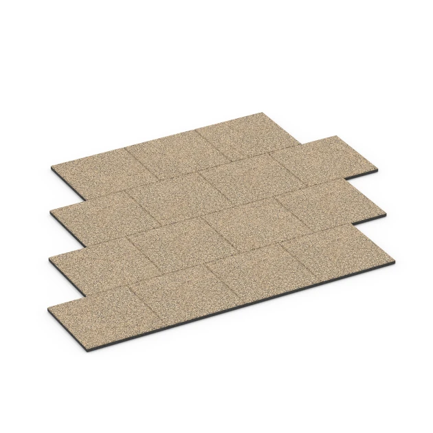 Typische Verlegung oder Einbausituation für den Artikel 6419 von WARCO - Dopadová dlaždica – 90 cm, Farbton Travertín in der Abmessung 50 x 50 x 3 cm | 0,25 m².