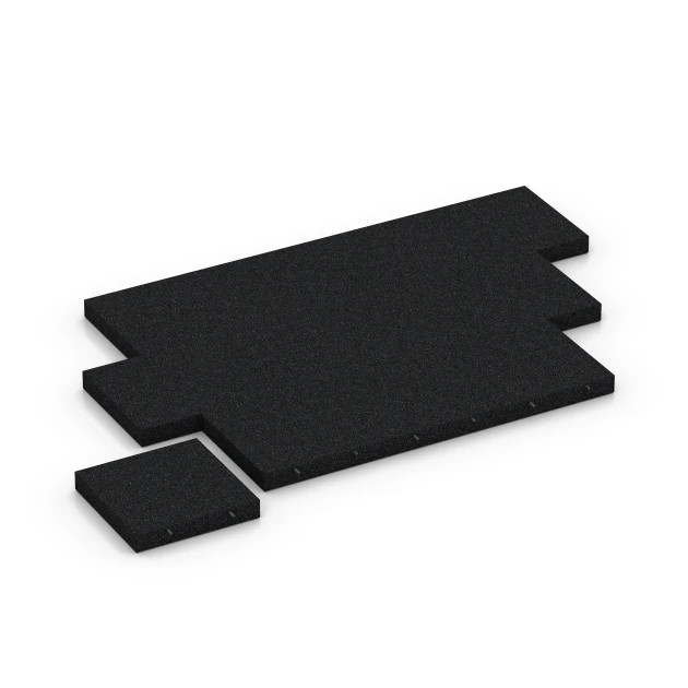 Typische Verlegung oder Einbausituation für den Artikel 6271 von WARCO - Dopadová dlaždica – 230 cm, Farbton Antracit in der Abmessung 50 x 50 x 8 cm.