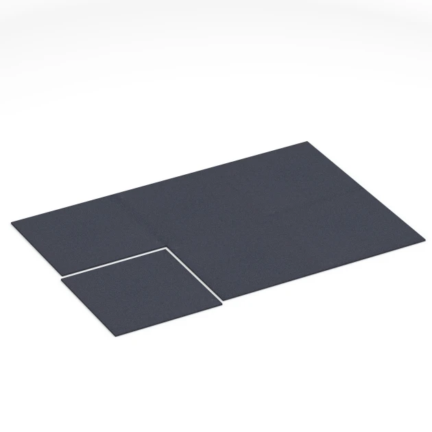 Typische Verlegung oder Einbausituation für den Artikel 6175 von WARCO - Fitness Performance Elite Tréningový povrch, Farbton Antracit in der Abmessung 100 × 100 × 1,5 cm.