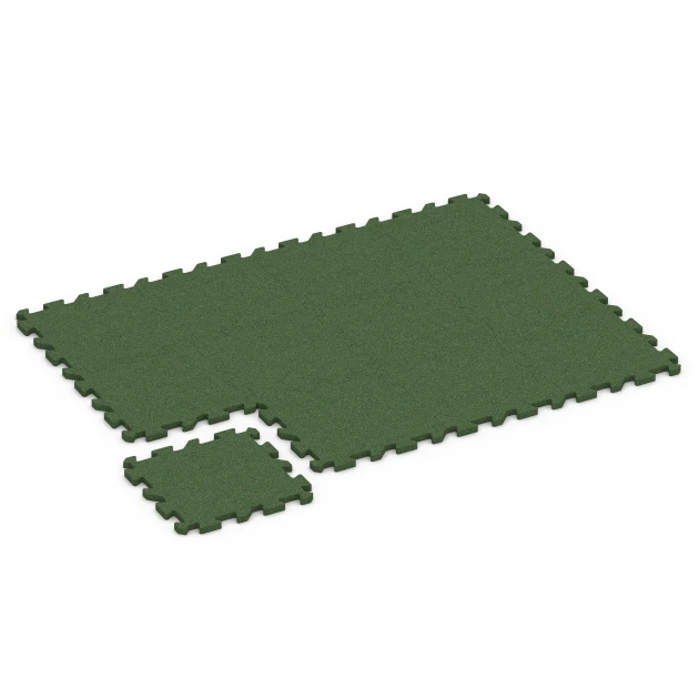 Typische Verlegung oder Einbausituation für den Artikel 6990 von WARCO - Fitness dlaždice, Farbton Trávovo zelená in der Abmessung 50 x 50 x 3 cm | 0,25 m².