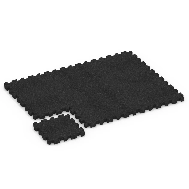 Typische Verlegung oder Einbausituation für den Artikel 6305 von WARCO - Puzzle dlažba na detské ihrisko, Farbton Antracit in der Abmessung 50 x 50 x 5 cm | 0,25 m².