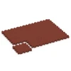 Typische Verlegung oder Einbausituation für den Artikel 6306 von WARCO - Puzzle dlažba na detské ihrisko, Farbton Cihlová červená in der Abmessung 50 x 50 x 5 cm | 0,25 m².