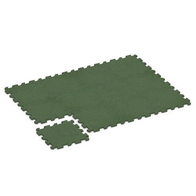 Typische Verlegung oder Einbausituation für den Artikel 6985 von WARCO - Fitness dlaždice, Farbton Trávovo zelená in der Abmessung 50 x 50 x 2 cm | 0,25 m².