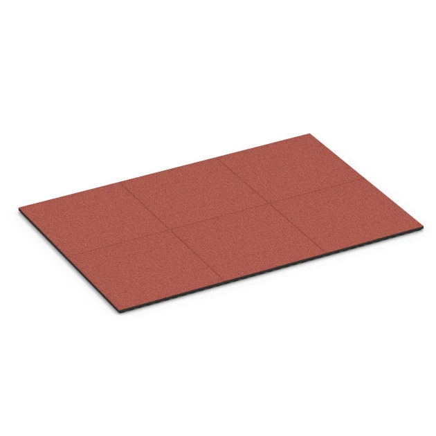 Typische Verlegung oder Einbausituation für den Artikel 6388 von WARCO - Gumová rohož pre kone Premium, Farbton Tehlová červená in der Abmessung 100 x 100 x 4,5 cm | 1,00 m².