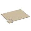 Typische Verlegung oder Einbausituation für den Artikel 6757 von WARCO - Gumová dlažba pre ihriská, Farbton Travertín in der Abmessung 44,6 x 44,6 x 1,8 cm.