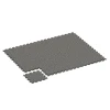 Typische Verlegung oder Einbausituation für den Artikel 6796 von WARCO - Podlaha pre psie sporty, Farbton Tmavosivá žula in der Abmessung 44,6 x 44,6 x 1,8 cm.