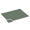 Typische Verlegung oder Einbausituation für den Artikel 6789 von WARCO - Gumové balkónové dlaždice, Farbton Anglický trávnik in der Abmessung 44,6 x 44,6 x 1,8 cm.