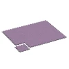 Typische Verlegung oder Einbausituation für den Artikel 6801 von WARCO - Podlaha pre psie sporty, Farbton Levanduľa in der Abmessung 44,6 x 44,6 x 1,8 cm.