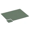 Typische Verlegung oder Einbausituation für den Artikel 6861 von WARCO - Fitnes podlaha Max, Farbton Anglický trávnik in der Abmessung 44,6 x 44,6 x 1,8 cm.