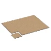 Typische Verlegung oder Einbausituation für den Artikel 6916 von WARCO - Výstavná gumová dlaždica, Farbton Terakota in der Abmessung 44,6 x 44,6 x 1,8 cm.