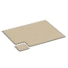 Typische Verlegung oder Einbausituation für den Artikel 6865 von WARCO - Fitnes podlaha Max, Farbton Travertín in der Abmessung 44,6 x 44,6 x 1,8 cm.