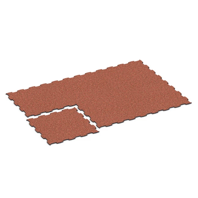 Typische Verlegung oder Einbausituation für den Artikel 6809 von WARCO - Podlaha pre psie sporty, Farbton Etna in der Abmessung 97,1 x 97,1 × 1,8 cm.