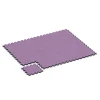Typische Verlegung oder Einbausituation für den Artikel 6936 von WARCO - Bezpečnostná puzzle podložka, Farbton Levanduľa in der Abmessung 44,6 x 44,6 × 2,8 cm.
