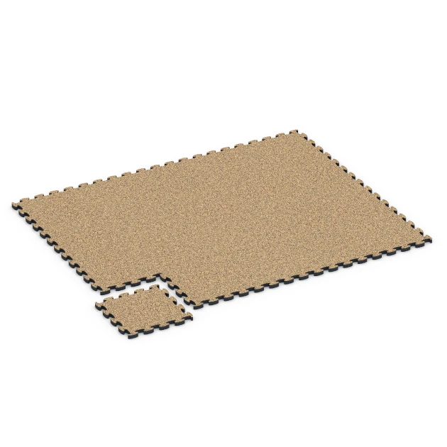 Typische Verlegung oder Einbausituation für den Artikel 6939 von WARCO - Bezpečnostná puzzle podložka, Farbton Ratan in der Abmessung 44,6 x 44,6 × 2,8 cm.