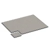 Typische Verlegung oder Einbausituation für den Artikel 6878 von WARCO - Fitnes podlaha Max, Farbton Sivá žula in der Abmessung 44,6 x 44,6 × 2,8 cm.