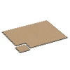 Typische Verlegung oder Einbausituation für den Artikel 6880 von WARCO - Fitnes podlaha Max, Farbton Terakota in der Abmessung 44,6 x 44,6 × 2,8 cm.