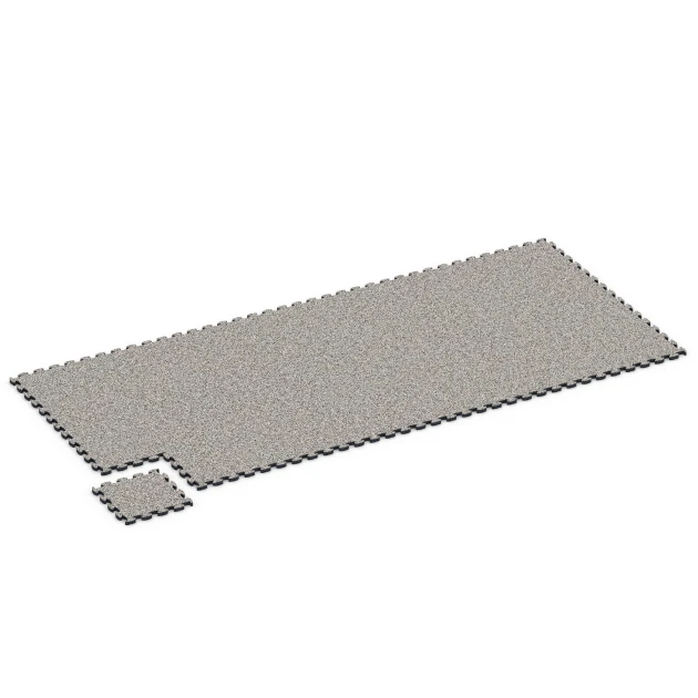 Typische Verlegung oder Einbausituation für den Artikel 6770 von WARCO - Gumová dlažba okolo bazéna, Farbton Sivá žula in der Abmessung 28,9 x 28,9 x 1,8 cm.