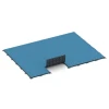 Typische Verlegung oder Einbausituation für den Artikel 7139 von WARCO - Športová podlaha pre vonkajšie fitness, Farbton Atlantik in der Abmessung 60 x 60 x 3 cm | 0,36 m².
